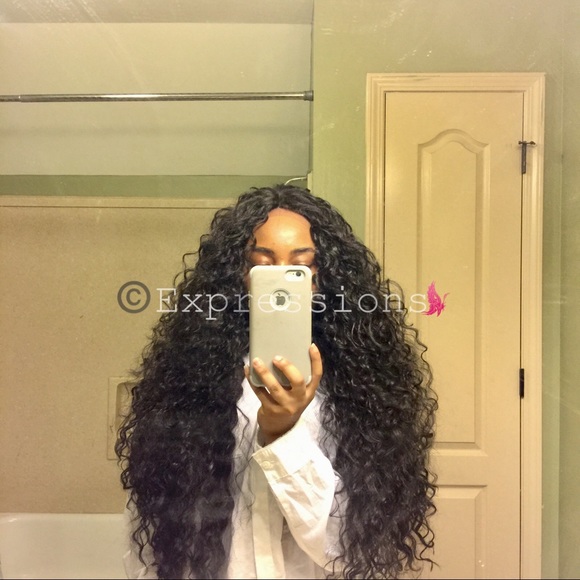 Long Curly Lace Front Wig - Picture 6 of 8